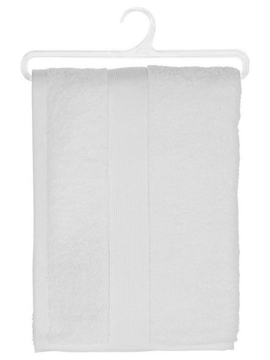 Atmosphera Bath Towel 70x130cm White Weight 450gr/m²