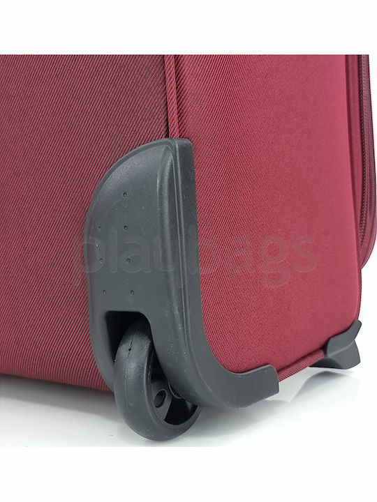 Playbags Куфари за пътуване Текстилни Бордо Максимална Височина 60см с 2 Колела Комплект 2 бр