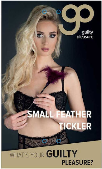 Guilty Pleasure Feather Tickler Small Φτερό για Γαργάλημα σε Μωβ Χρώμα
