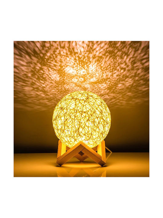 Decorative Lamp Moon Light LED White