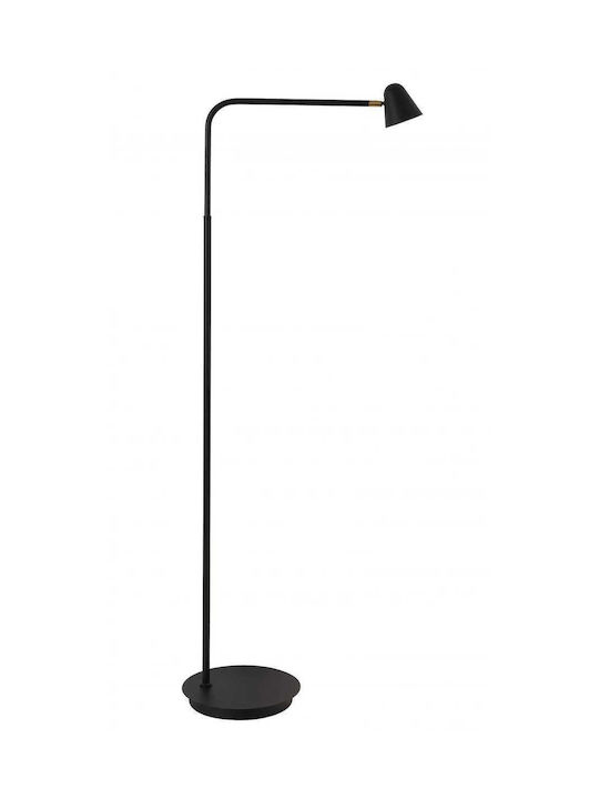 Viokef Enzo Μοντέρνο LED Φωτιστικό Δαπέδου Υ130xΜ49εκ. σε Μαύρο Χρώμα