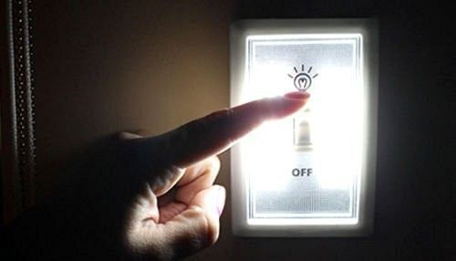 LED Light Switch for Cabinets with Battery Powered