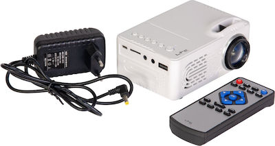 LTC Audio VP30 Mini Projektor Lampe LED Weiß