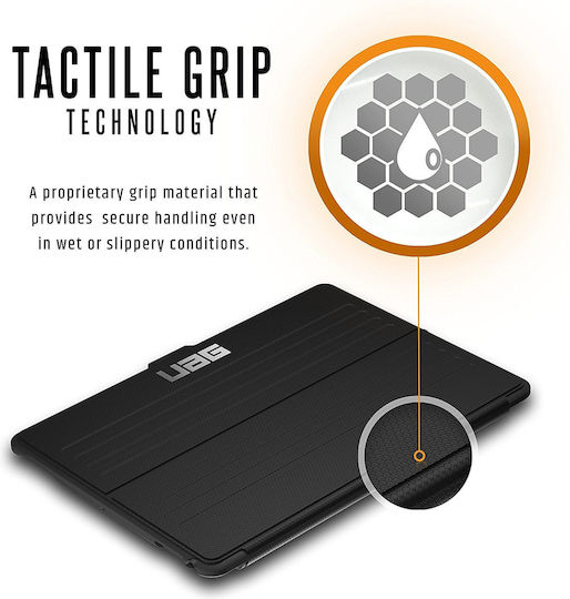 UAG Metropolis Flip Cover Ανθεκτική Μαύρη (iPad Air 2020/2022)