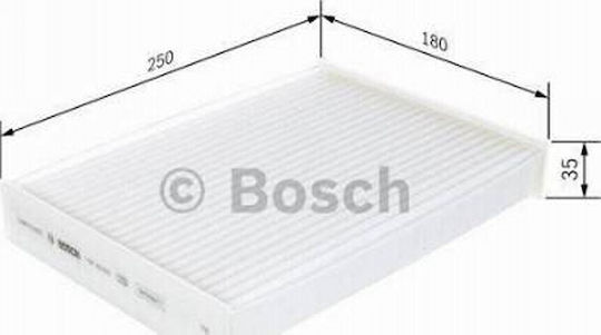 Bosch Cabin Filter Nissan X-Trail Renault Koleos / Zoe Dacia Dokker