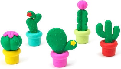 Legami Milano Set Gume pentru Creion Free Hugs Cactus 5buc