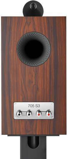 Bowers & Wilkins 705 S3 17462-2403 Pair of Hi-Fi Speakers Bookself 120W 2 No of Drivers W19.2xD29.7xH34.5cm. Mocha