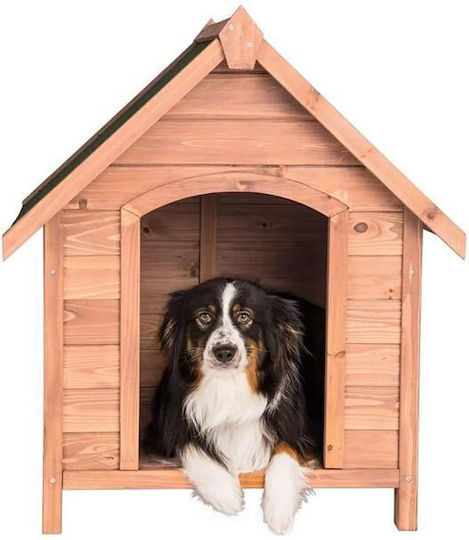 Hundehaus Hölzernes Innenbereich Braun 74x83x65cm