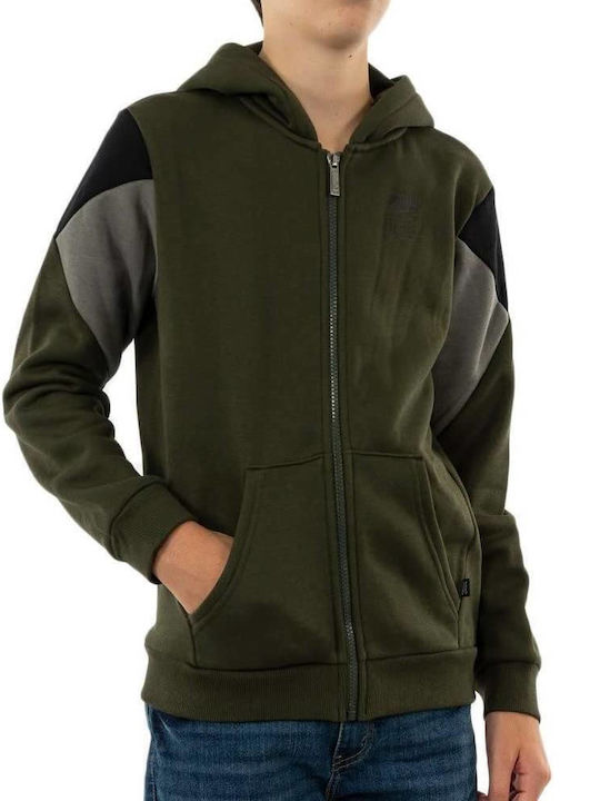 PUMA Kids Cardigan Khaki