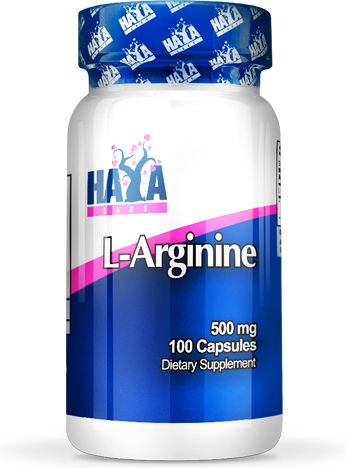 Haya Labs L-Arginine 500мг 100 Капсули Без вкус