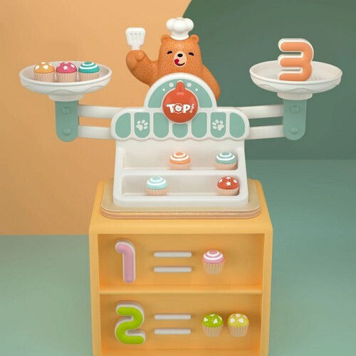 Top Bright Ζυγαριά Yummy Bear Образователна Игра Везни за 3+ години Години