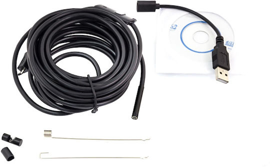 Endoskopkamera für Mobilgeräte mit Auflösung 640x480 Pixel und Kabel 5m