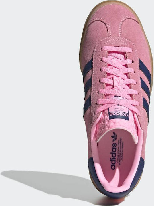 Gazelle Bold Γυναικεία Flatforms Sneakers Pink Glow / Victory Blue / Gum