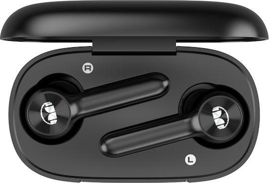 Monster Clarity 200 Airlinks In-ear Bluetooth Handsfree Ακουστικά με Αντοχή στον Ιδρώτα και Θήκη Φόρτισης Μαύρα