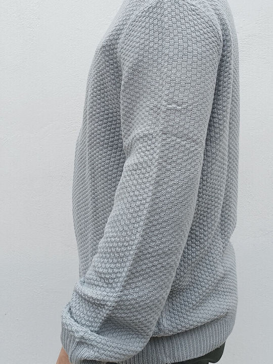 Herren Strickjacke Gray