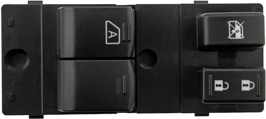 NTY Car Window Switch Multiple for Nissan Micra 16pin Black