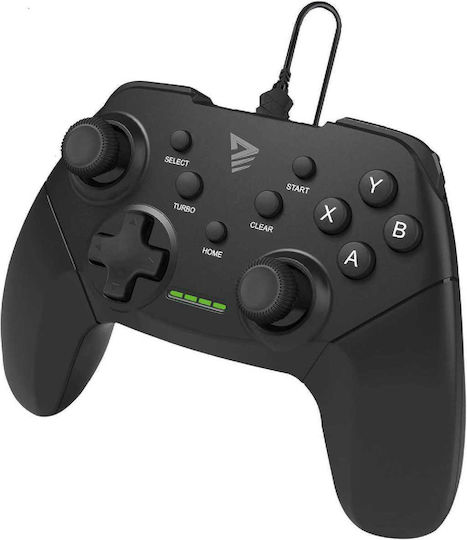 Savio Professional Rage Wired Gamepad for PC / PS3 Black