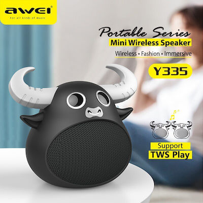 Awei Y335 Bluetooth Speaker 3W Black