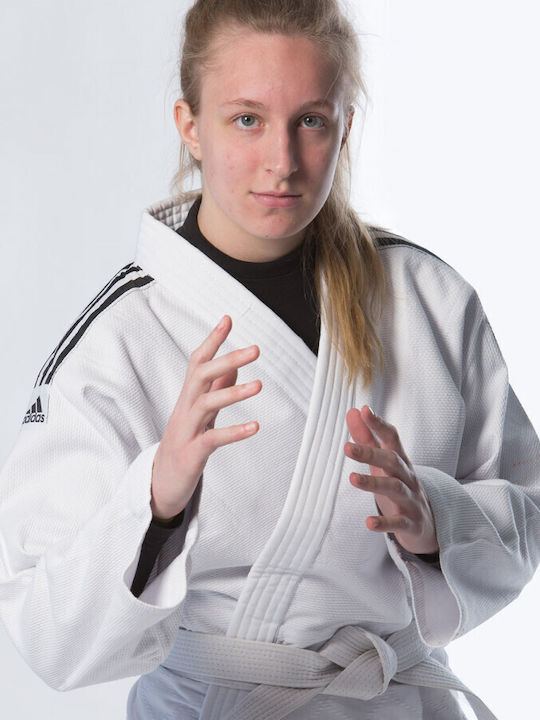 adidas Club Women's Judo Uniform White