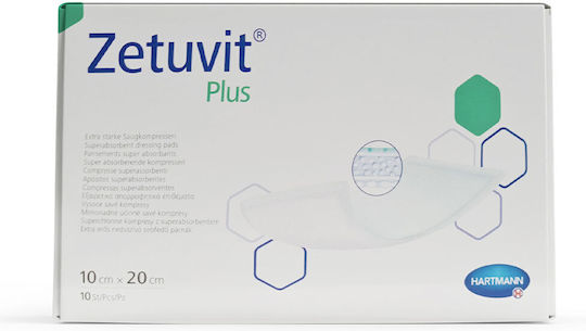 Hartmann Zetuvit Plus Sterilized Plaster 20x10cm 1pcs