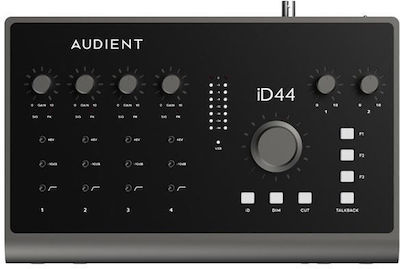 Audient Εξωτερική Επαγγελματική Κάρτα Ήχου ID44 MKII Συνδεσιμότητα USB