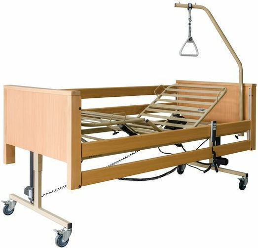 Alfa Care Deluxe AC-505W Electric / Retrieved from Polyhedron Hospital Bed with Posted on / Sidebar AC-505W