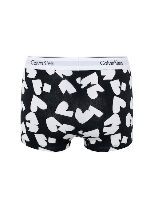 Calvin Klein Men's Boxer Black with Patterns