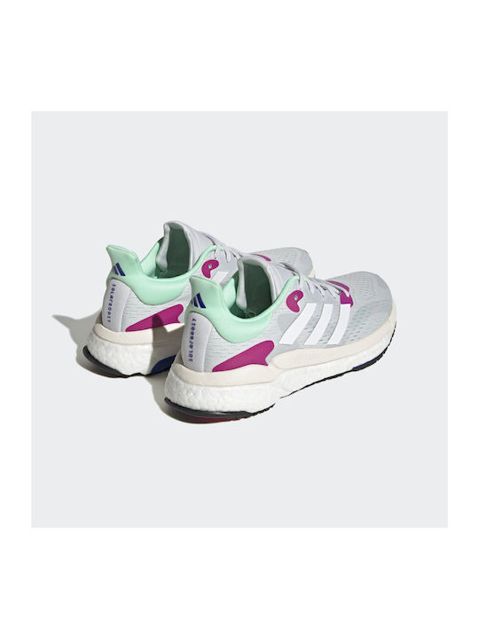 Solarboost 4 Damen Sportschuhe Laufen Dash Grey / Zero Metalic / Pulse Mint