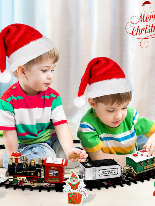 Iluminată De Crăciun Figurină cu Muzică Christmas Train