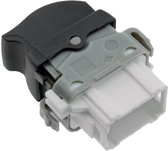 NTY Car Window Switch for Renault Megane II 6pin Black