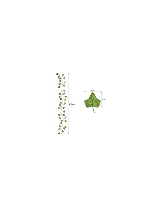 Gardlov Dekorative künstliche Girlande Efeu 210cm 3 Stück