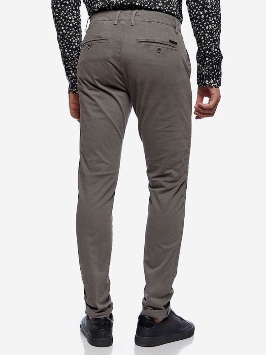 Brokers Jeans Herrenhose Chino Elastisch Gray