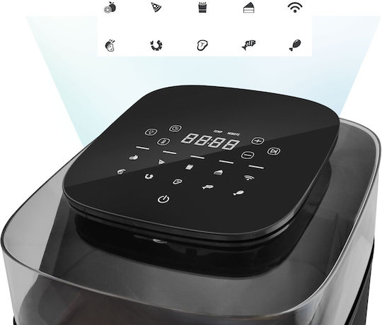 Rohnson Air Fryer με Wi-Fi 5.5lt Μαύρο R-2838