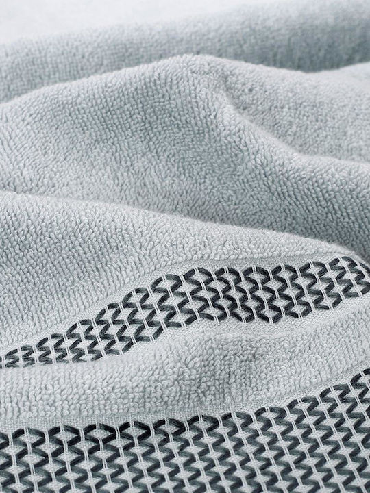 Cryspo Trio Bath Towel Set 3pcs Alvor Grey Weight 550gr/m²