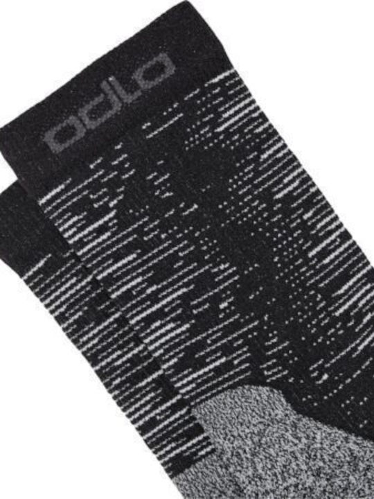 Odlo Ceramicool Alergare Sosete Sport Gri 1 Pereche