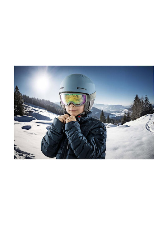 Alpina Zupo Junior Hi-EPS Παιδικό Κράνος για Σκι & Snowboard σε Μαύρο Χρώμα