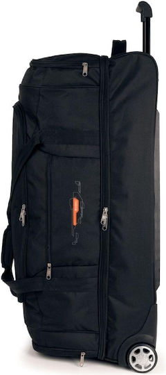 Gabol Extra Grande Week Eco Soft Sack Voyage 116lt Black with Wheels Fabric L83xW36xH39cm