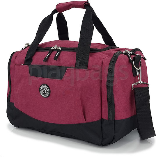 Diplomat Sack Voyage 18lt Burgundy Fabric L40xW20xH25cm