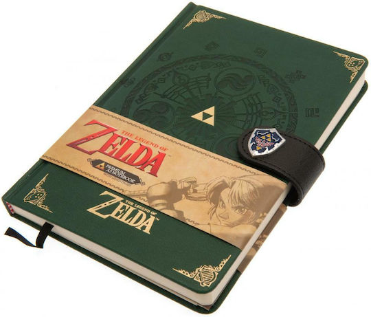 Pyramid International Nintendo - The Legend Of Zelda Notebook A5 Ruled Green