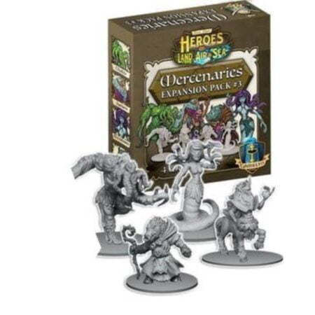 Gamelyn Heroes of Land Air & Sea Nomads Mini-Erweiterung Unbemalte Figuren