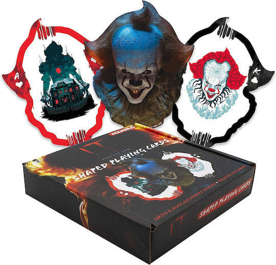 Aquarius It Chapter Two Shaped Συλλεκτική Τράπουλα Πλαστικοποιημένη για Poker