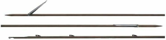 CressiSub Tahitian Speargun Shaft with Sharks Rubber Band 7mm / 115cm