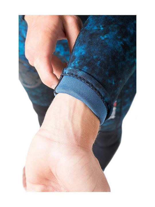 CressiSub Tokugawa Wetsuit Jumpsuit with Chest Pad for Speargun Blue 3mm