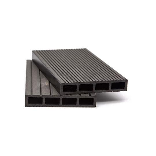 Newplan Deck Περίφραξης Κήπου Γκρι από WPC 360x11x2εκ. Γκρι