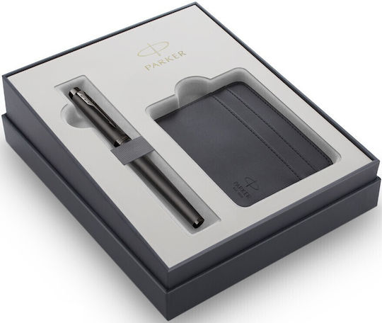 Parker IM Monochrome Replacement Nib Medium 1mm Black made of Brass with Black Ink and with 1 Replacement Nibs