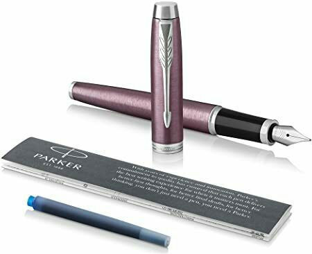 Parker Πένα Γραφής Fine Μωβ από Αλουμίνιο με Μπλε Μελάνι