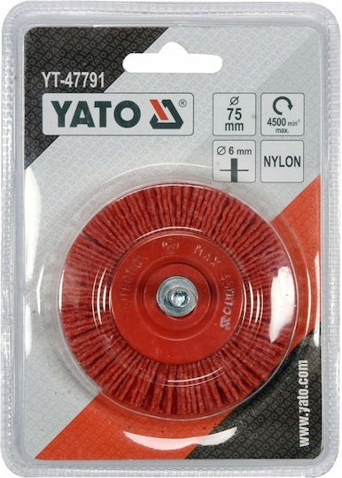 Yato YT-47791 Βούρτσα για Δράπανο Νάιλον 75mm