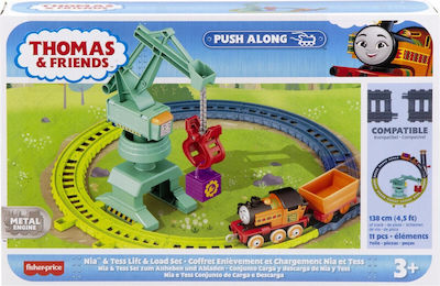 Fisher Price Thomas & Friends Nia and Tess Lift Load Σετ με Τρενάκι για 3+ Ετών