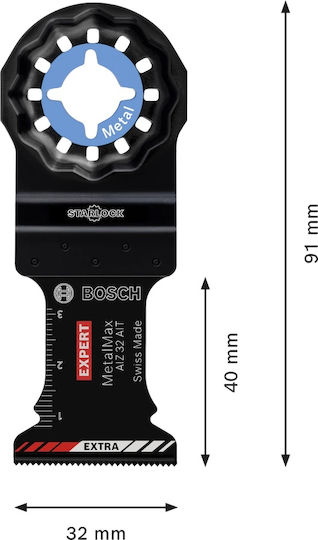 Bosch Expert Metalmax AIZ 32 AIT Multitool Klinge 2608900014