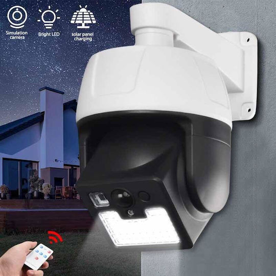 Cameră De Supraveghere Falsă Tip Bullet Cameră De Supraveghere Simulare Cu Iluminare LED Albă